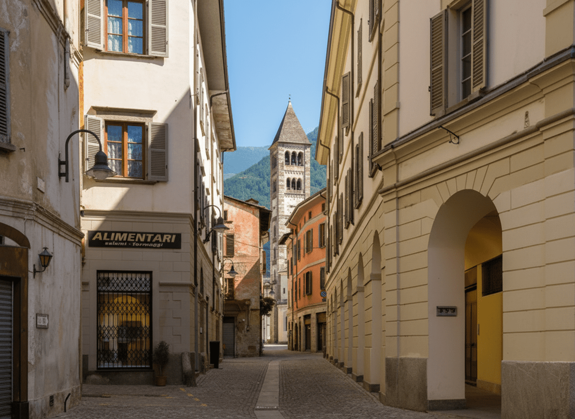 centro storico tirano